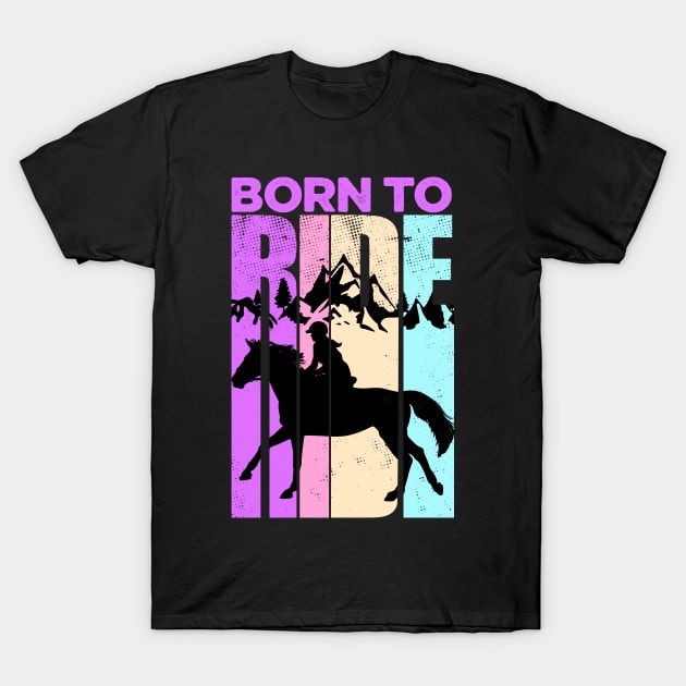 Horse Riding T-Shirt by RichyTor